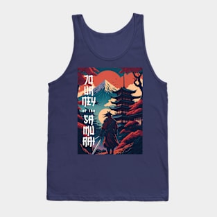 Futuristic Samurai: A Journey Through Time and Tradition Tank Top